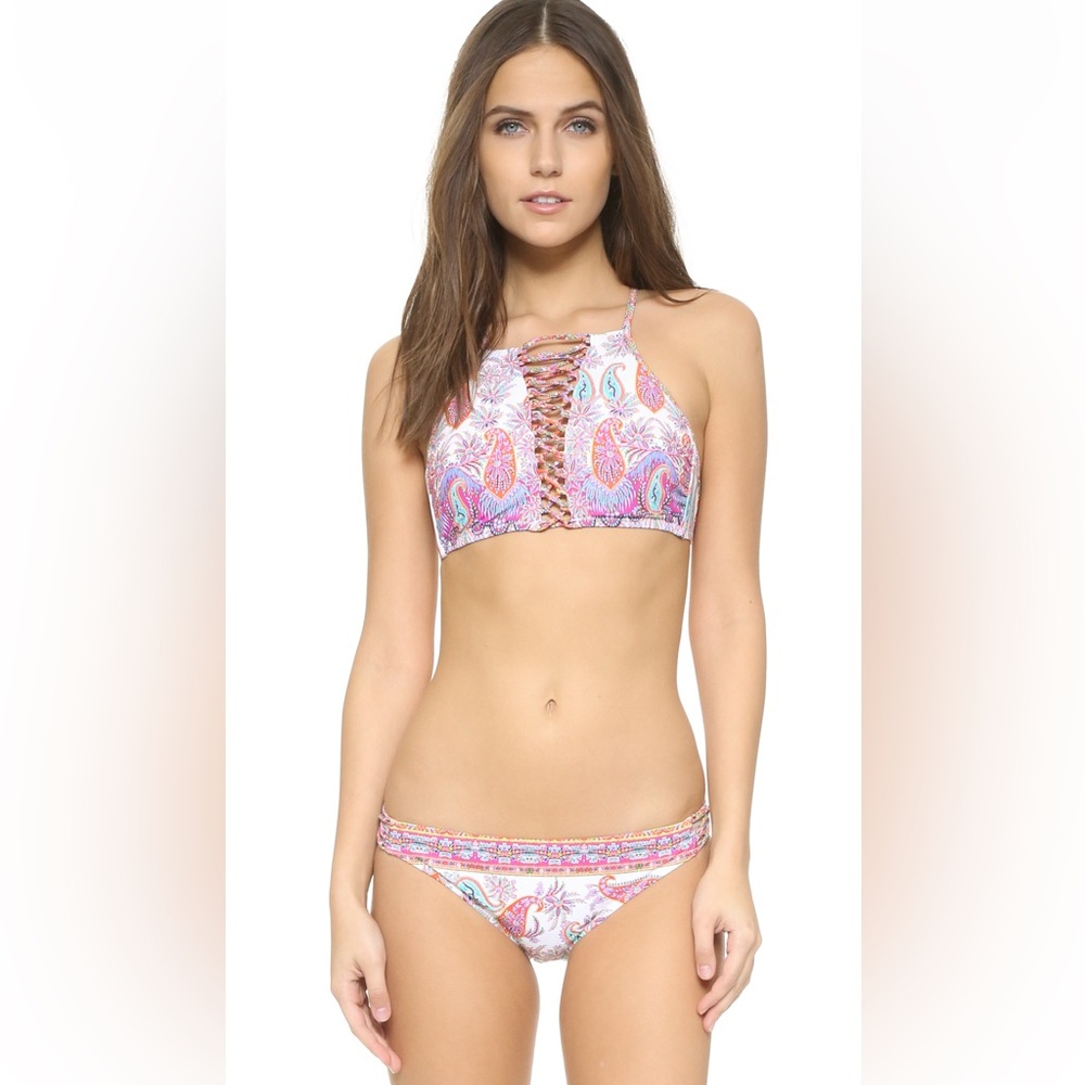 Nanette Lepore Queen Stargazer bikini top + Queen charmer bottoms